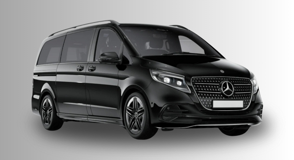 New Mercedes V-Class 2024 Chauffeur Hire New Mercedes V-Class 2024