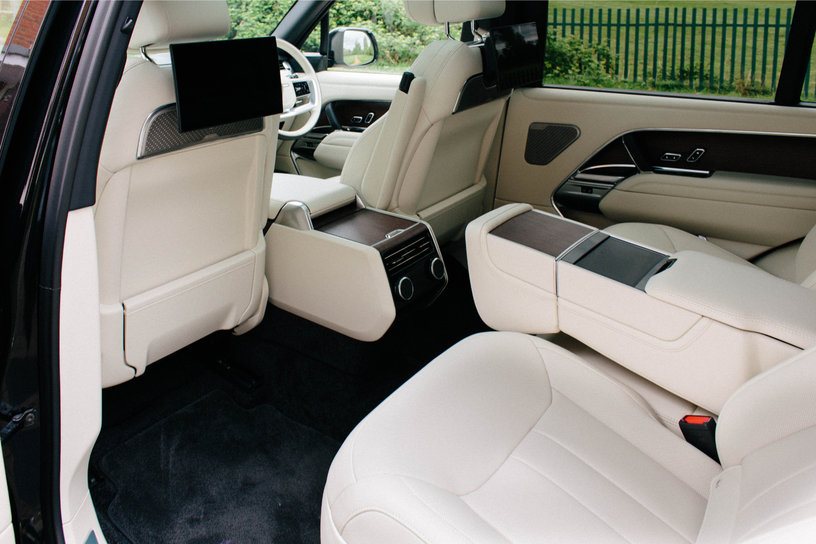 New Range Rover Rear Interior